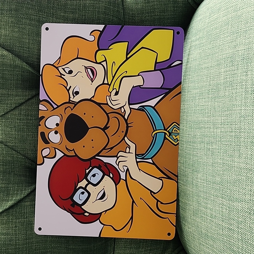 Scooby Doo Aluminum Sign